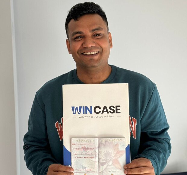 Residence card approved