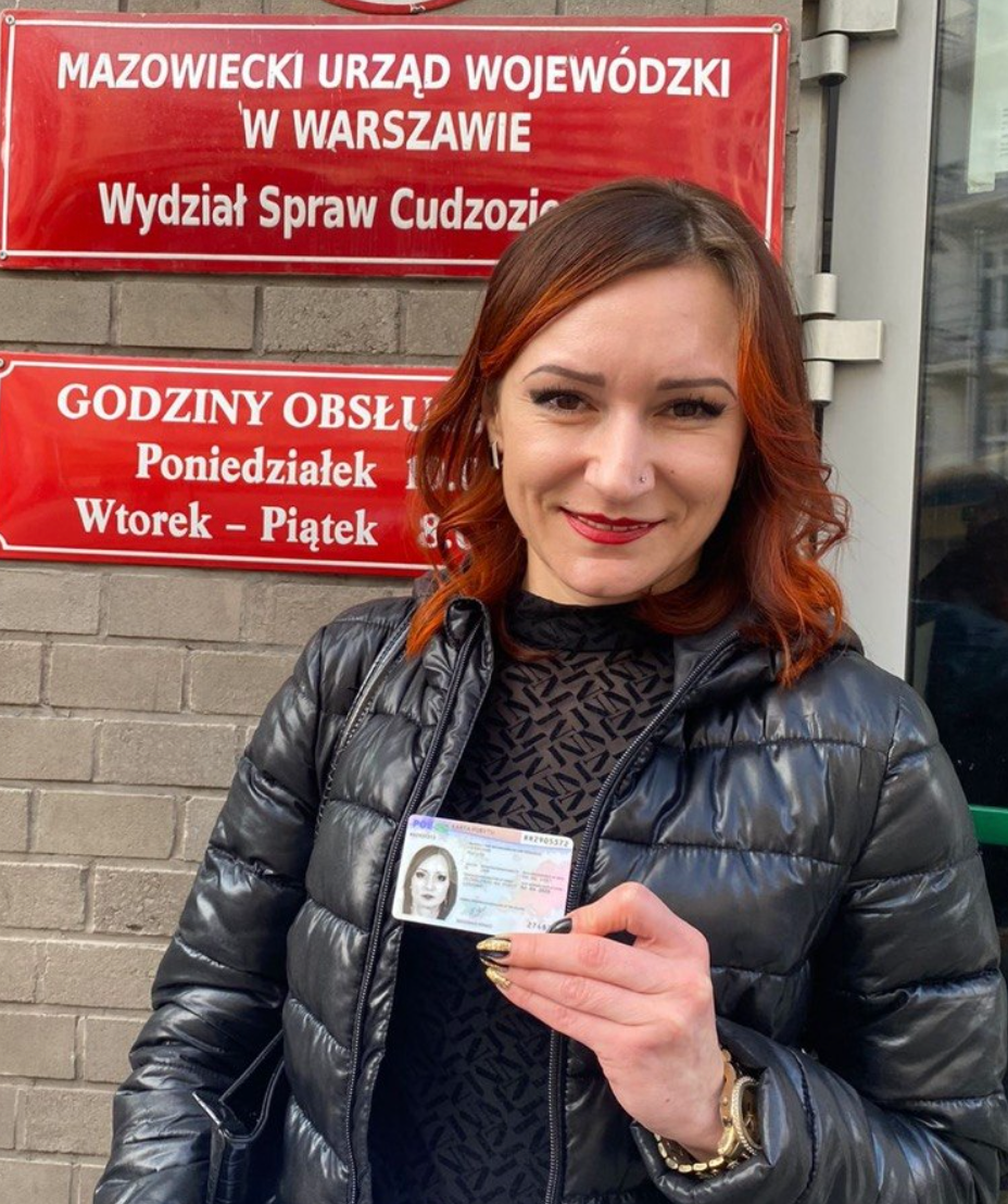 Polish citizenship service illustration